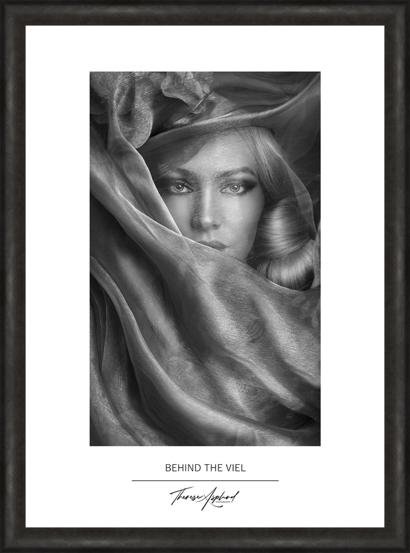 Art Poster 50x70 - BEHIND THE VIEL