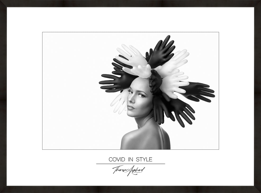 Art Poster 50x70 - COVID WITH STYLE