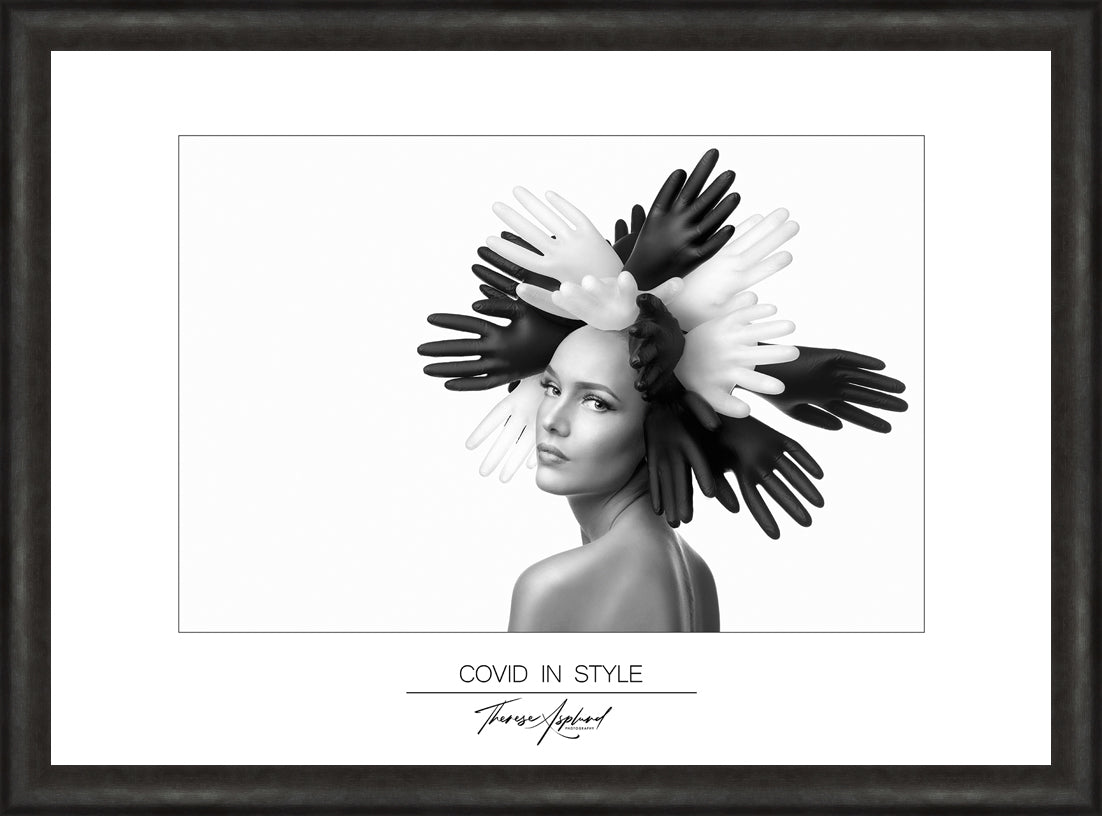 Art Poster 50x70 - COVID WITH STYLE