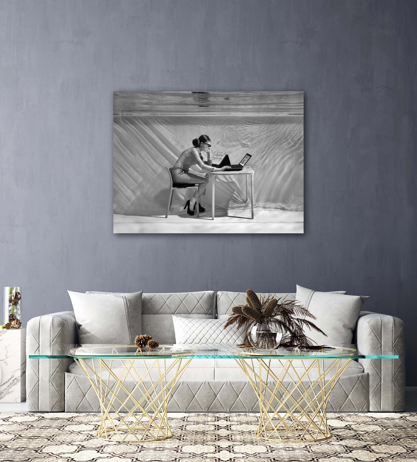DROWNING IN WORK | Numbered edition original photo