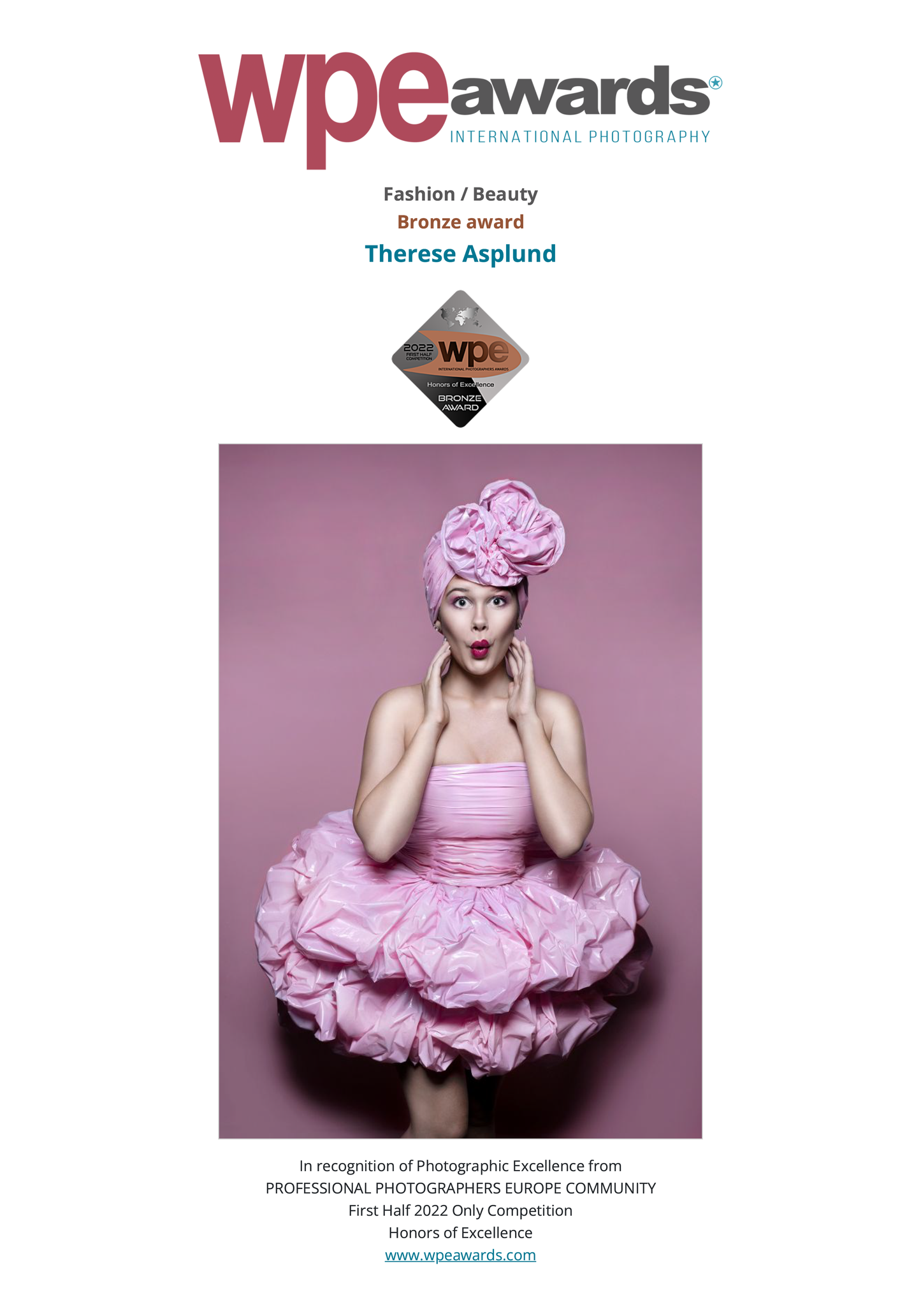 Art Poster 50x70 - PRETTY IN PINK