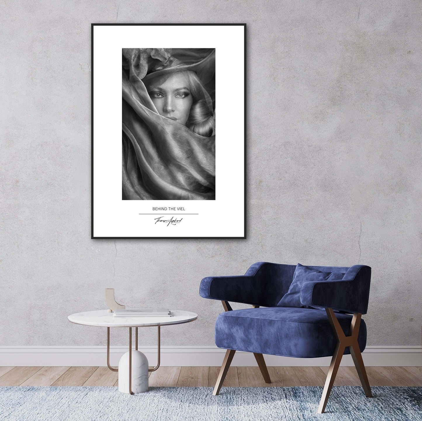 Art Poster 50x70 - BEHIND THE VIEL