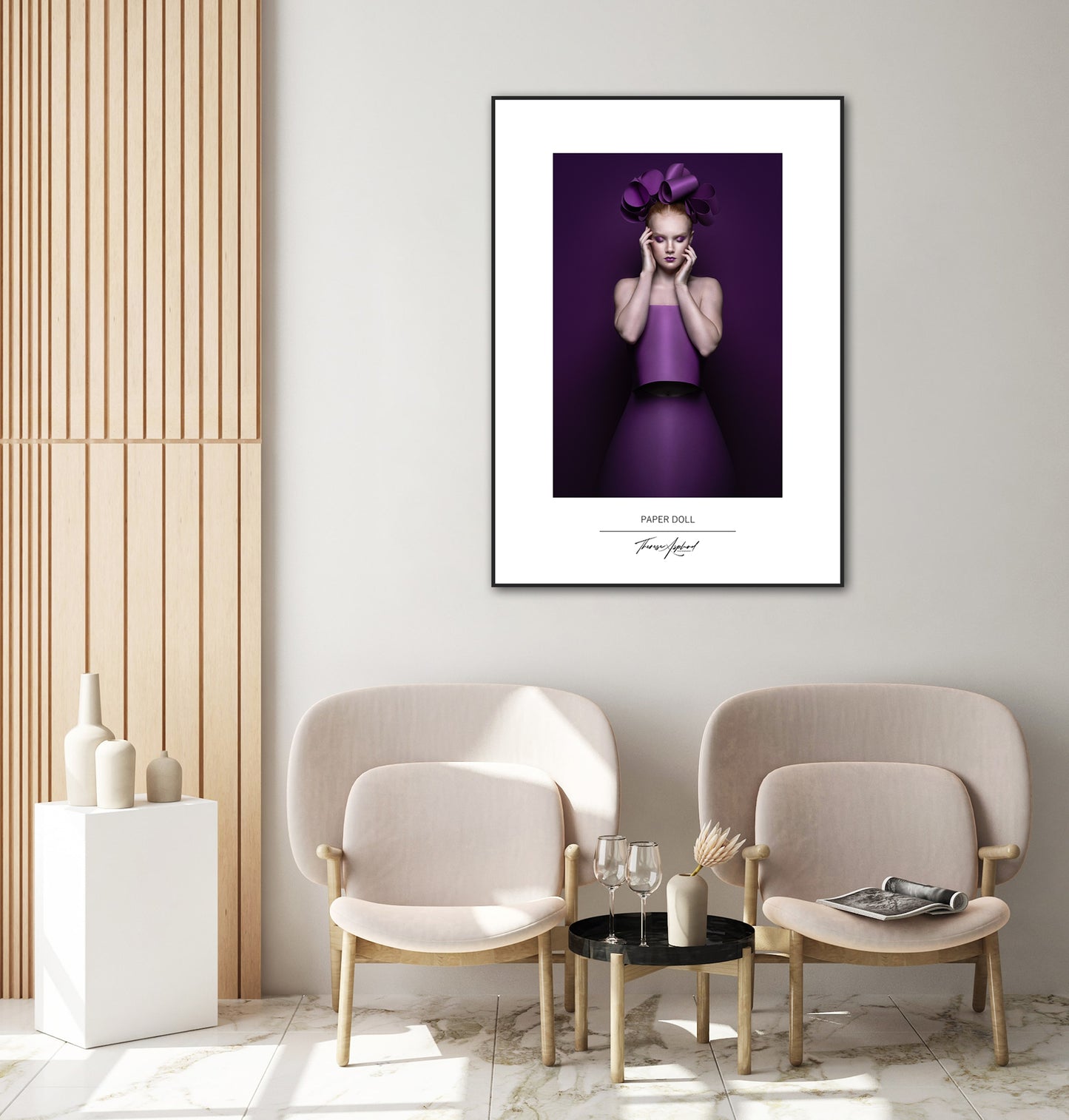 Art Poster 50x70 - PAPER DOLL