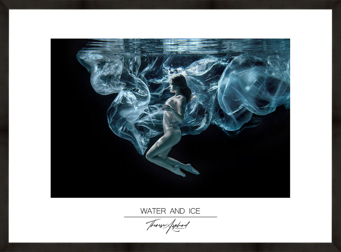 Art Poster 50x70 - WATER AND ICE