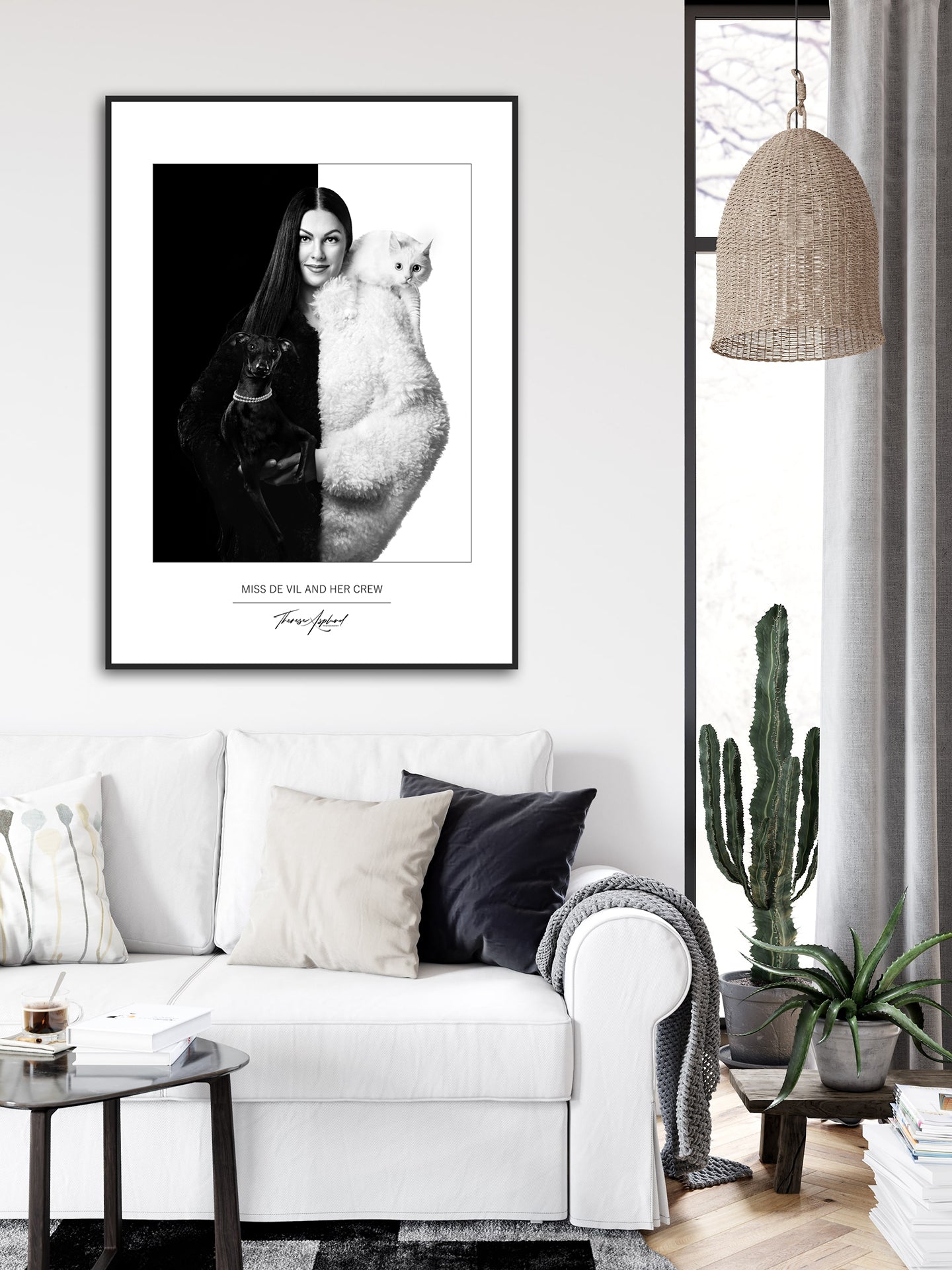 Art Poster 50x70 - MISS DE VIL AND HER CREW
