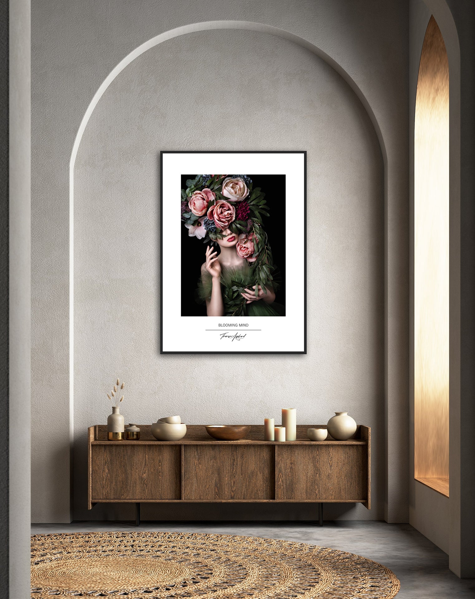 Art Poster 50x70 - BLOOMING MIND