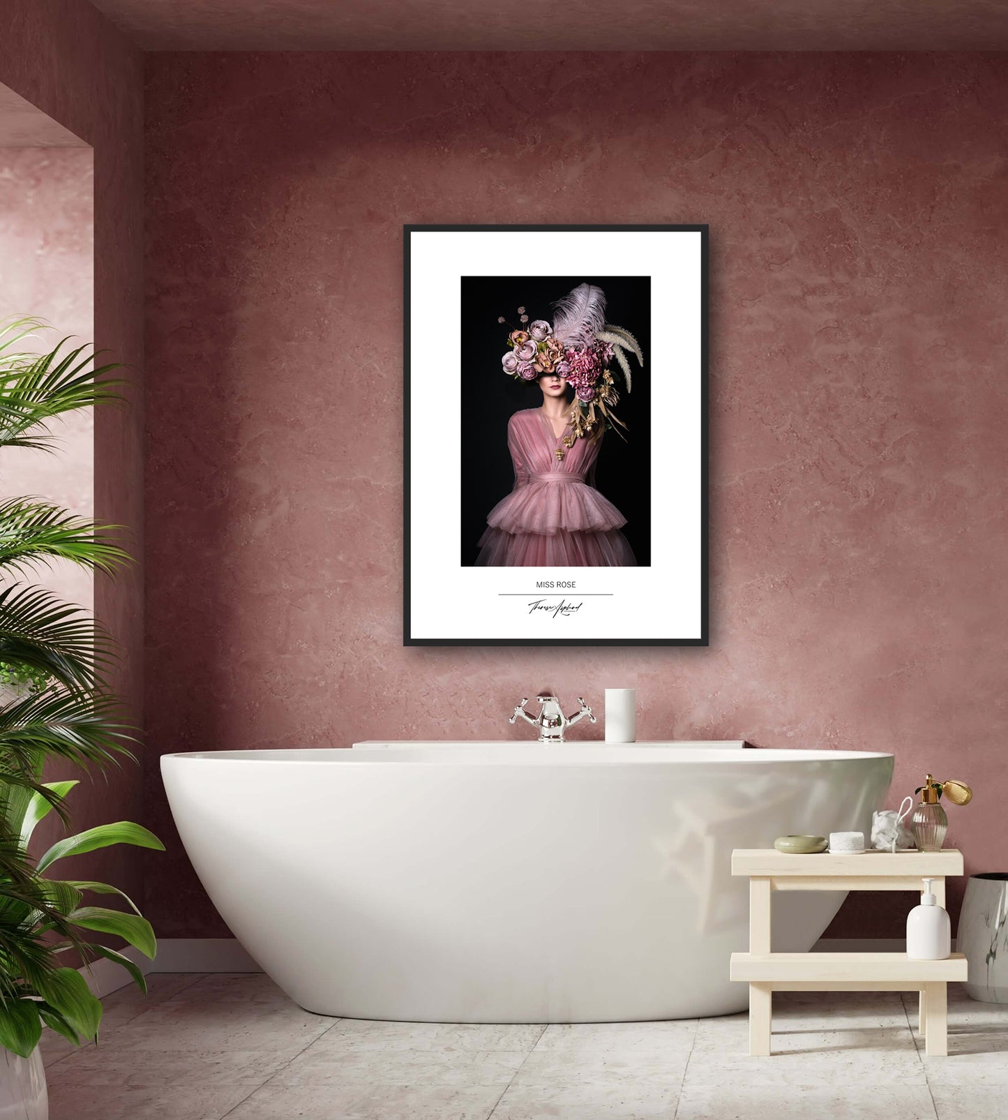 Art Poster 50x70 - MISS ROSE
