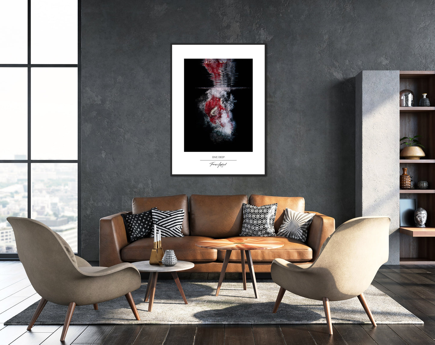 Art Poster 50x70 - DIVE DEEP