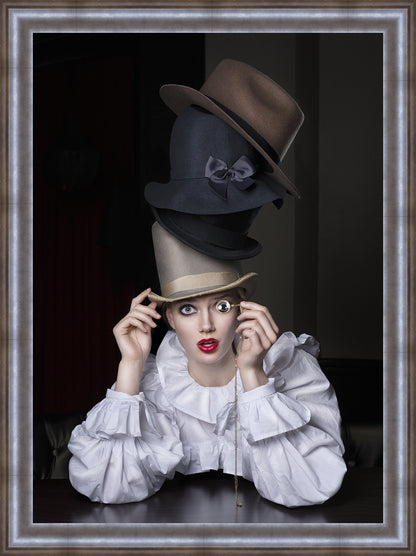 THE DIFFERENT HATS A WOMEN WARES | Numbered edition original photo