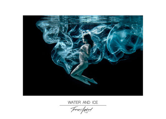 Art Poster 50x70 - WATER AND ICE